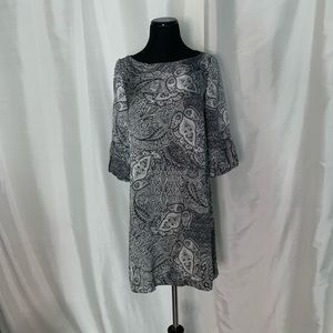 Printed dress size small